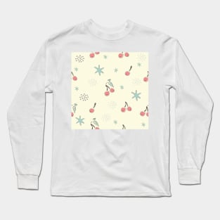 Cherry Pattern Long Sleeve T-Shirt